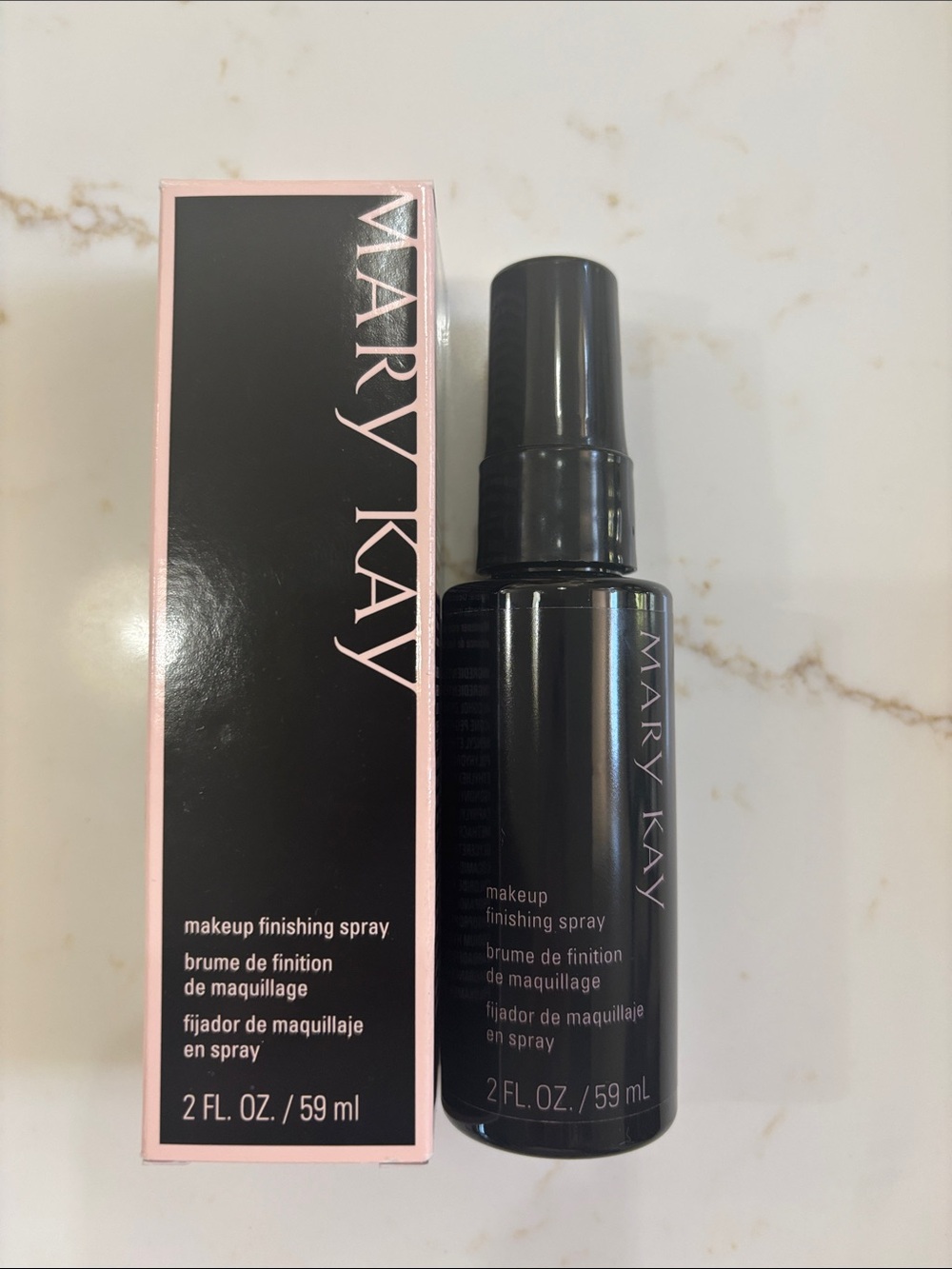 Mary Kay Makeup Finishing Spray - Black & Pink Accents